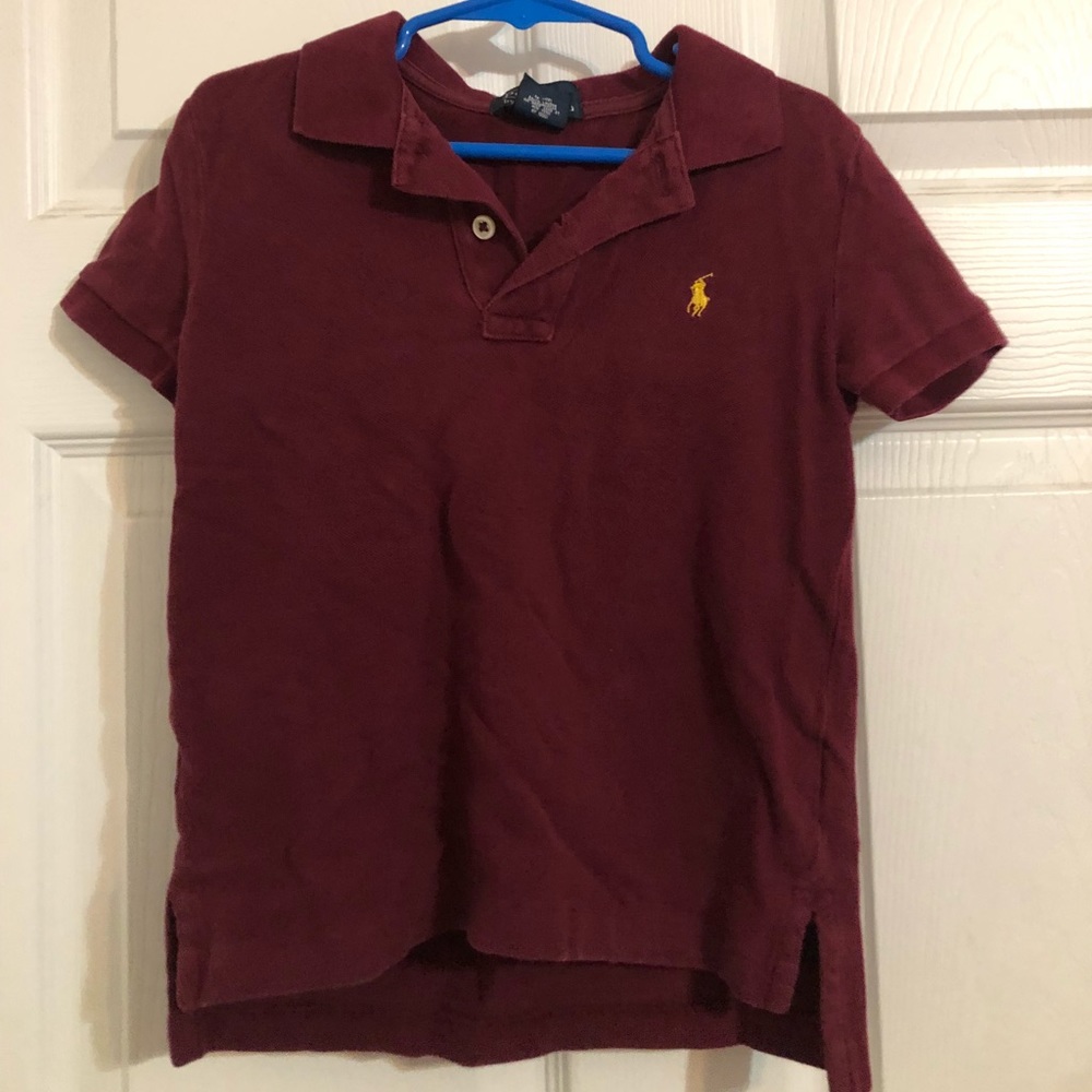 boys polo collared shirt